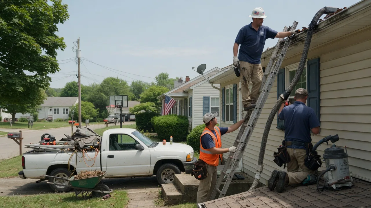 Gutter Installation in Shermans Dale, PA near me